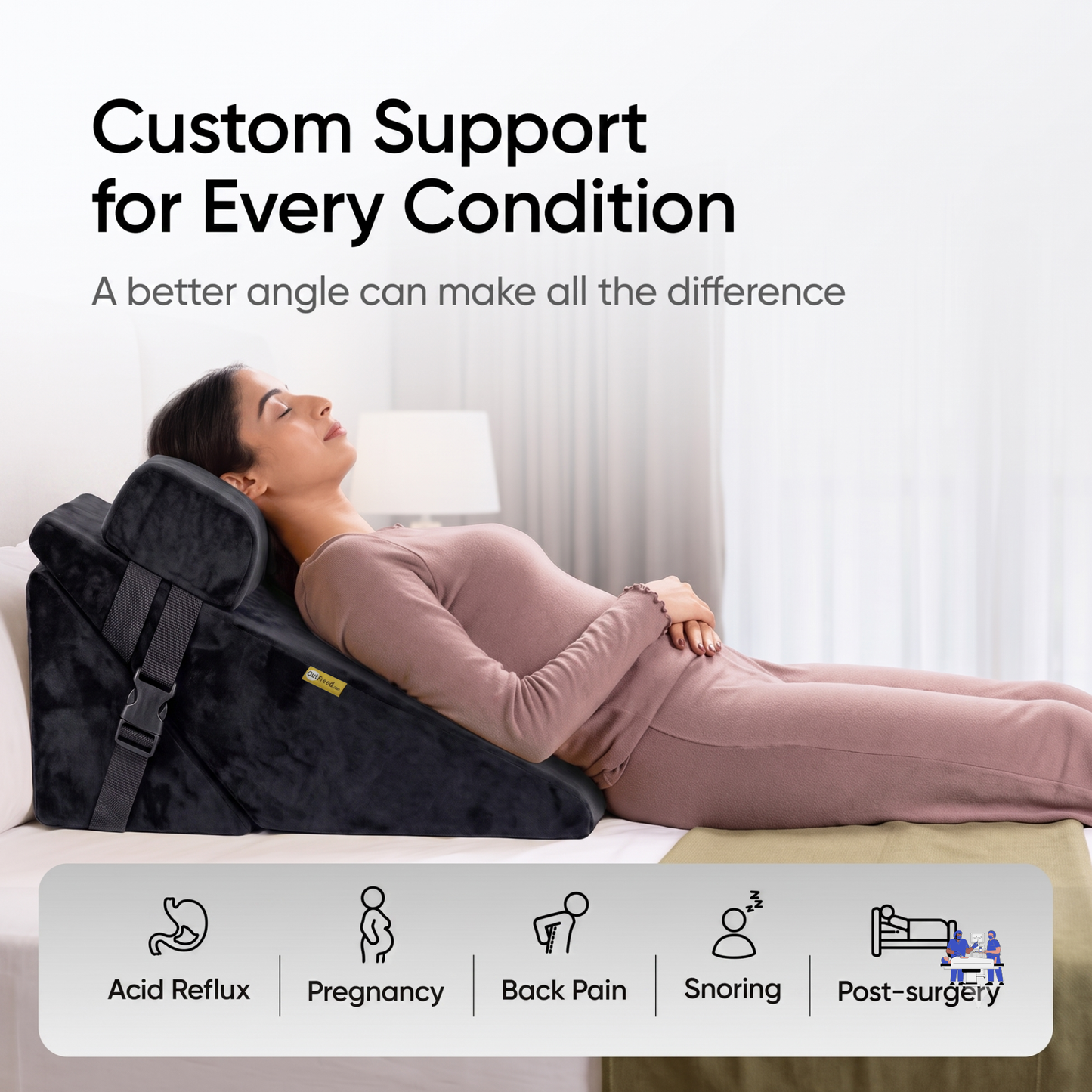 OutFreed Adjustable Wedge Max Cushion